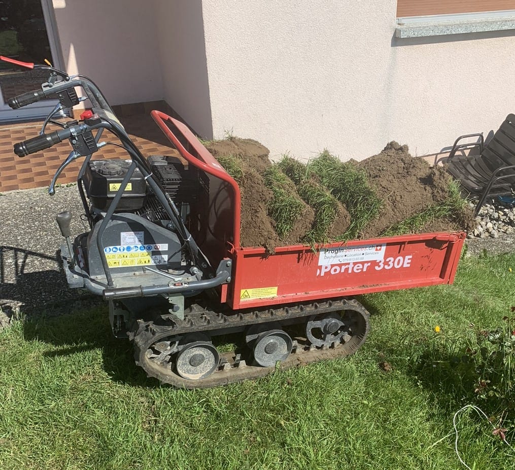 T113 Brouette à moteur